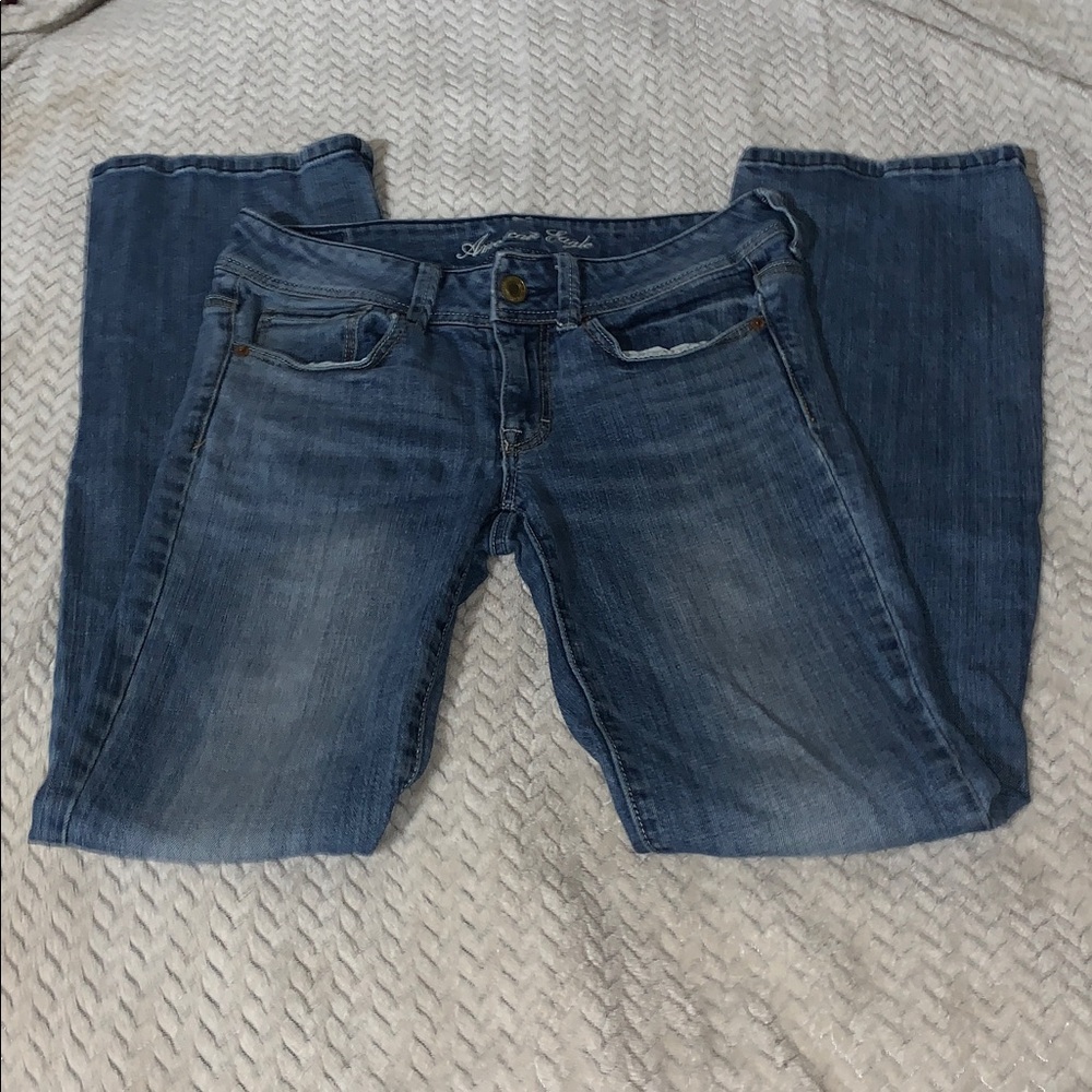 American Eagle Outfitters Light Blue Boot Cut Jeans